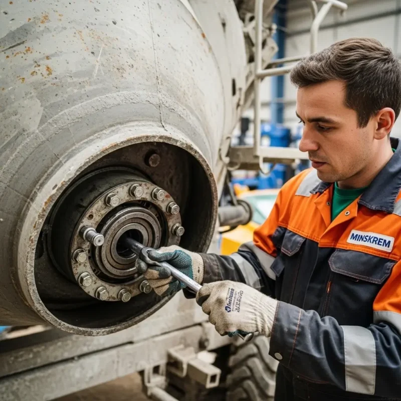 Бетономешалка сломалась? Не спешите её выбрасывать: ремонт венца и подшипников в Минске