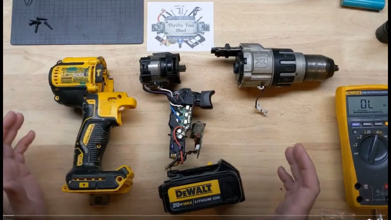 Ремонт шуруповерта DeWalt